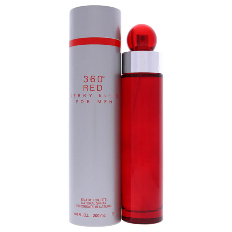 360 Red 6.7 oz EDT for men