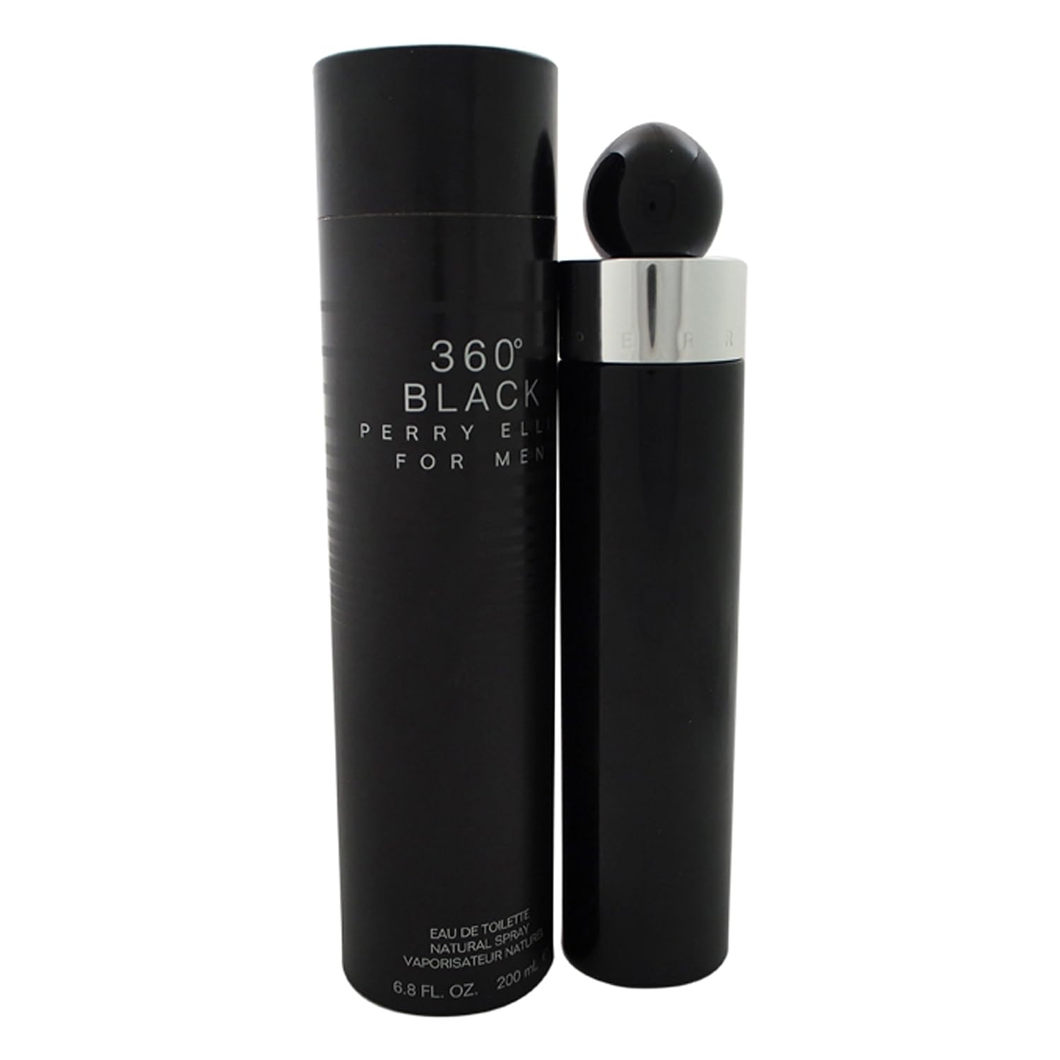360 Black 6.7 oz EDT For Men
