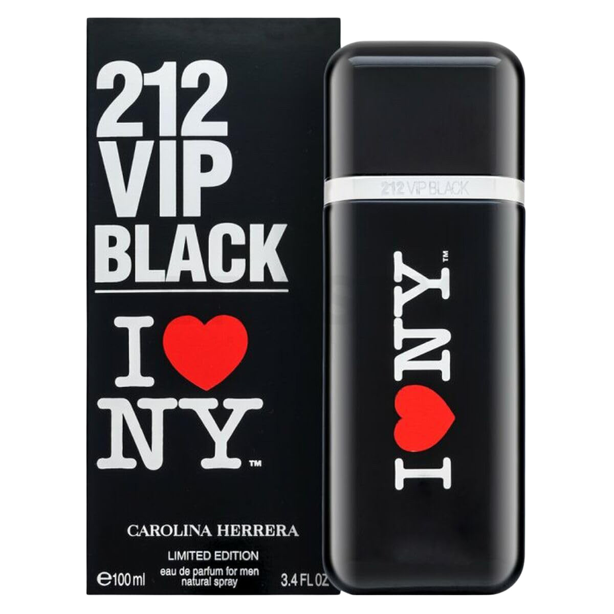 212 VIP Black I love NY 3.4 oz EDP for men