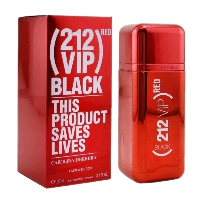 212 VIP Black Red 3.4 oz for men